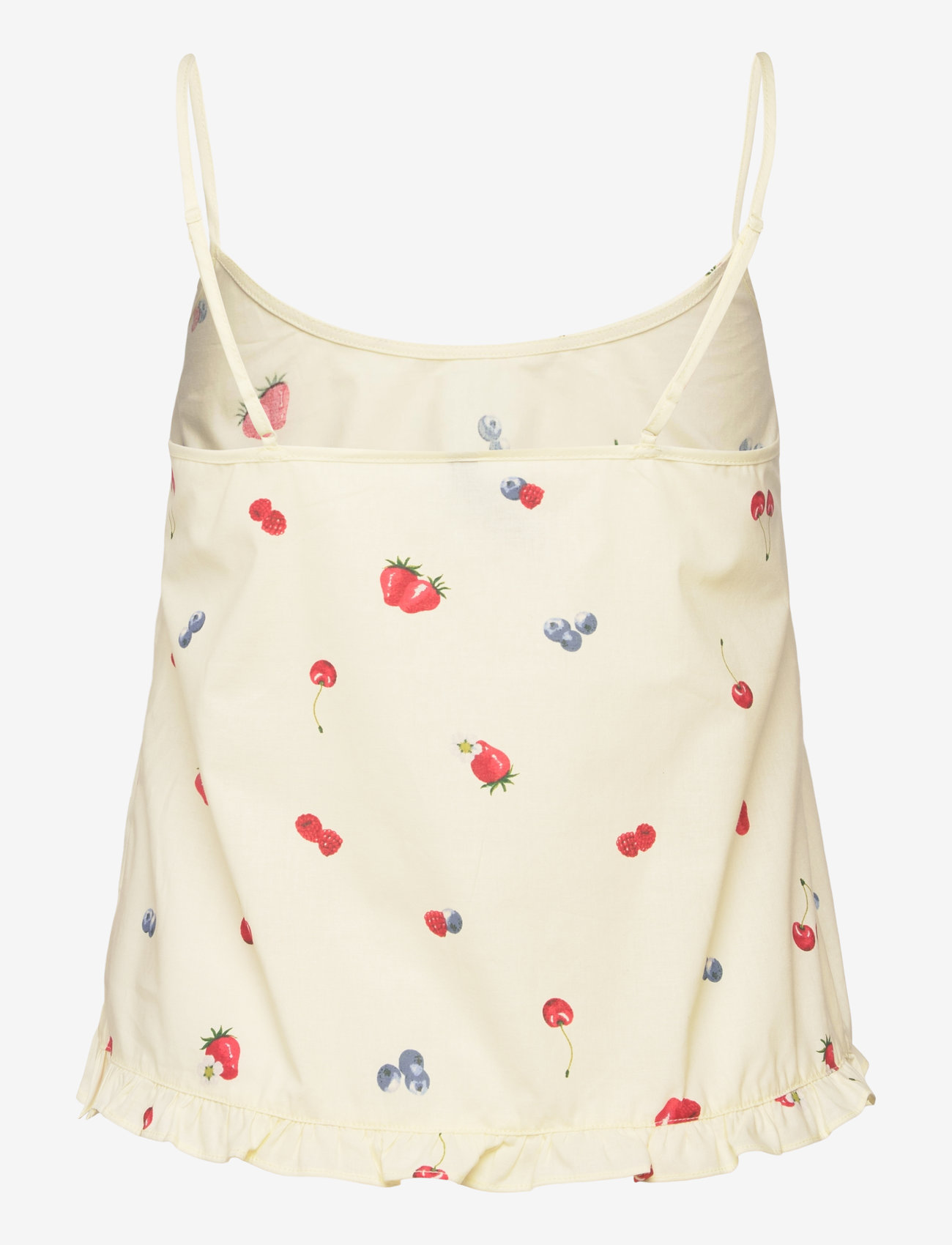 Hunkemöller - CAMI WOVEN RUFFLE FRUIT - overdele - hkm yellow - 2