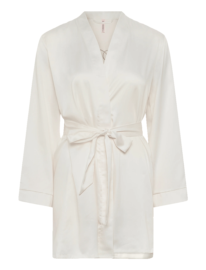 Hunkemöller - KIMONO BRIDAL SATIN - kimonos - snow white - 1