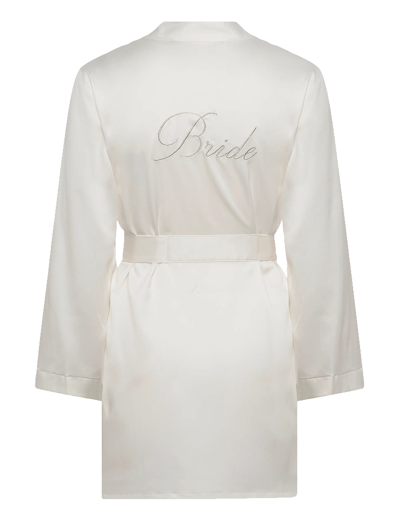Hunkemöller - KIMONO BRIDAL SATIN - kimonos - snow white - 2