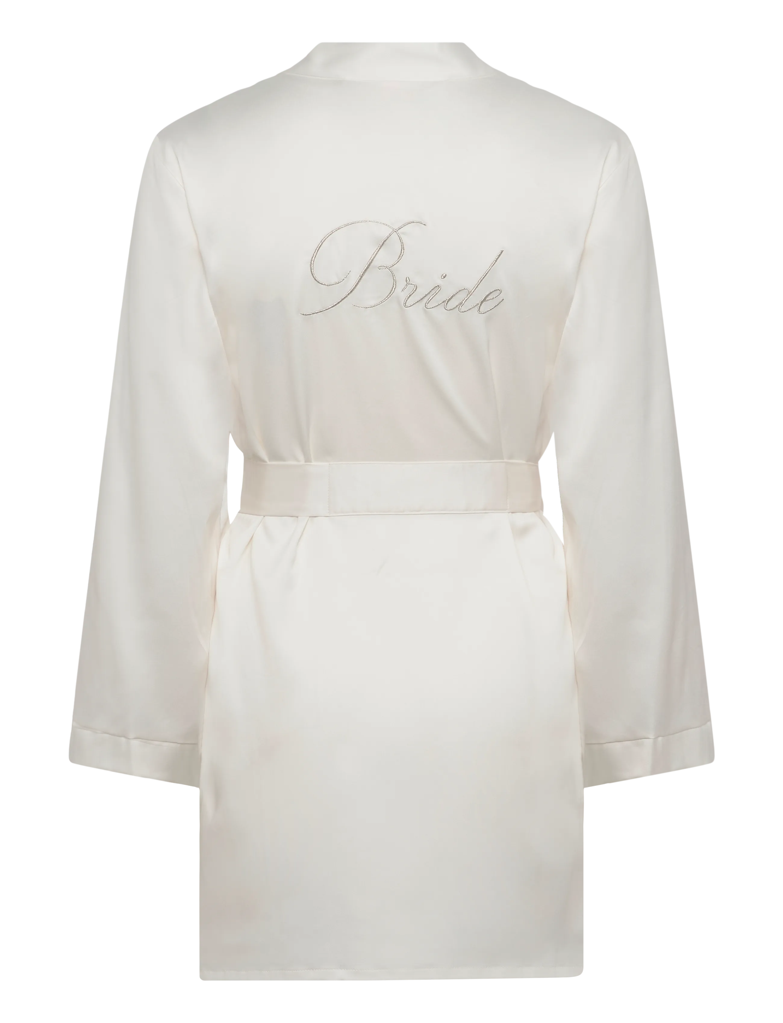 Hunkemöller - KIMONO BRIDAL SATIN - kimonos - snow white - 2