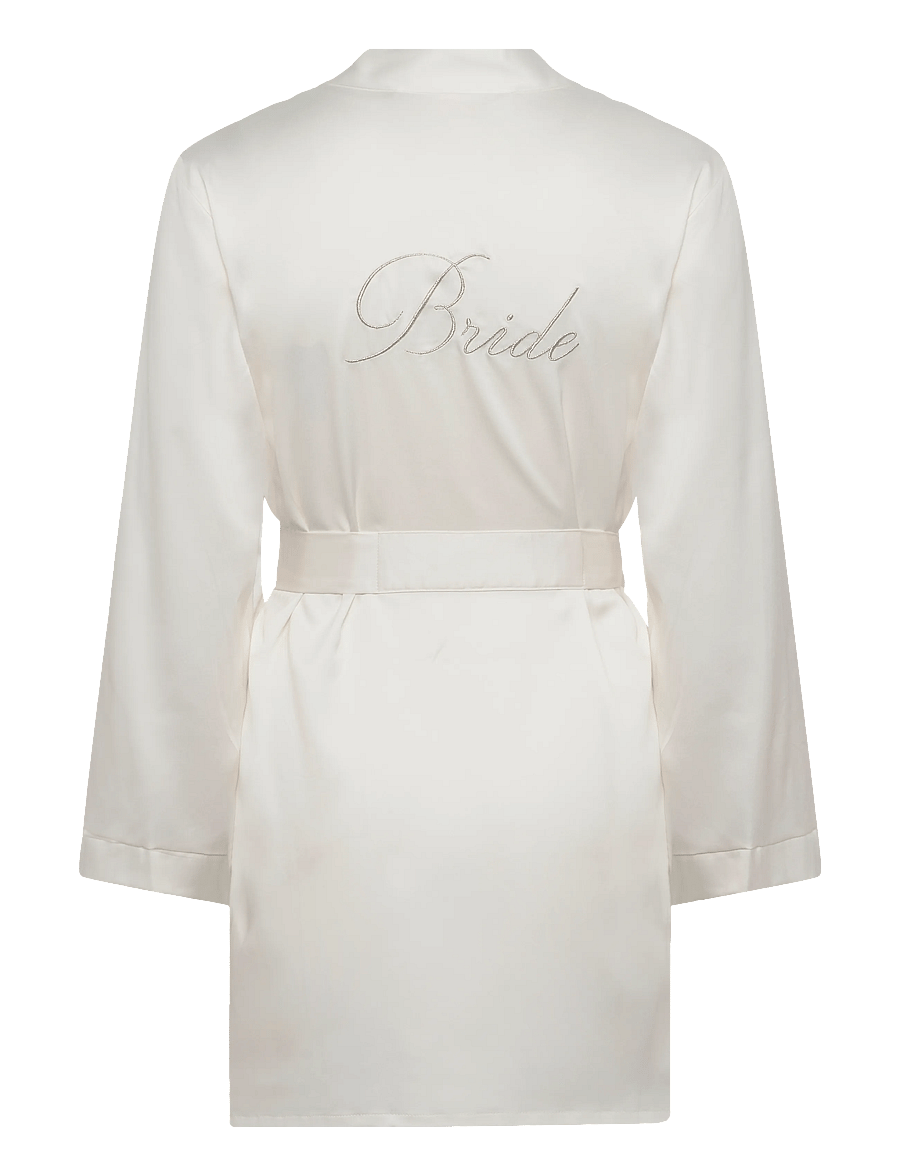 Hunkemöller - KIMONO BRIDAL SATIN - kimonos - snow white - 2