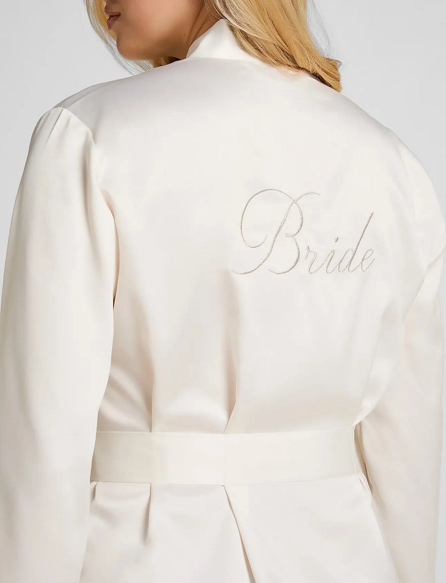 Hunkemöller - KIMONO BRIDAL SATIN - kimonos - snow white - 3