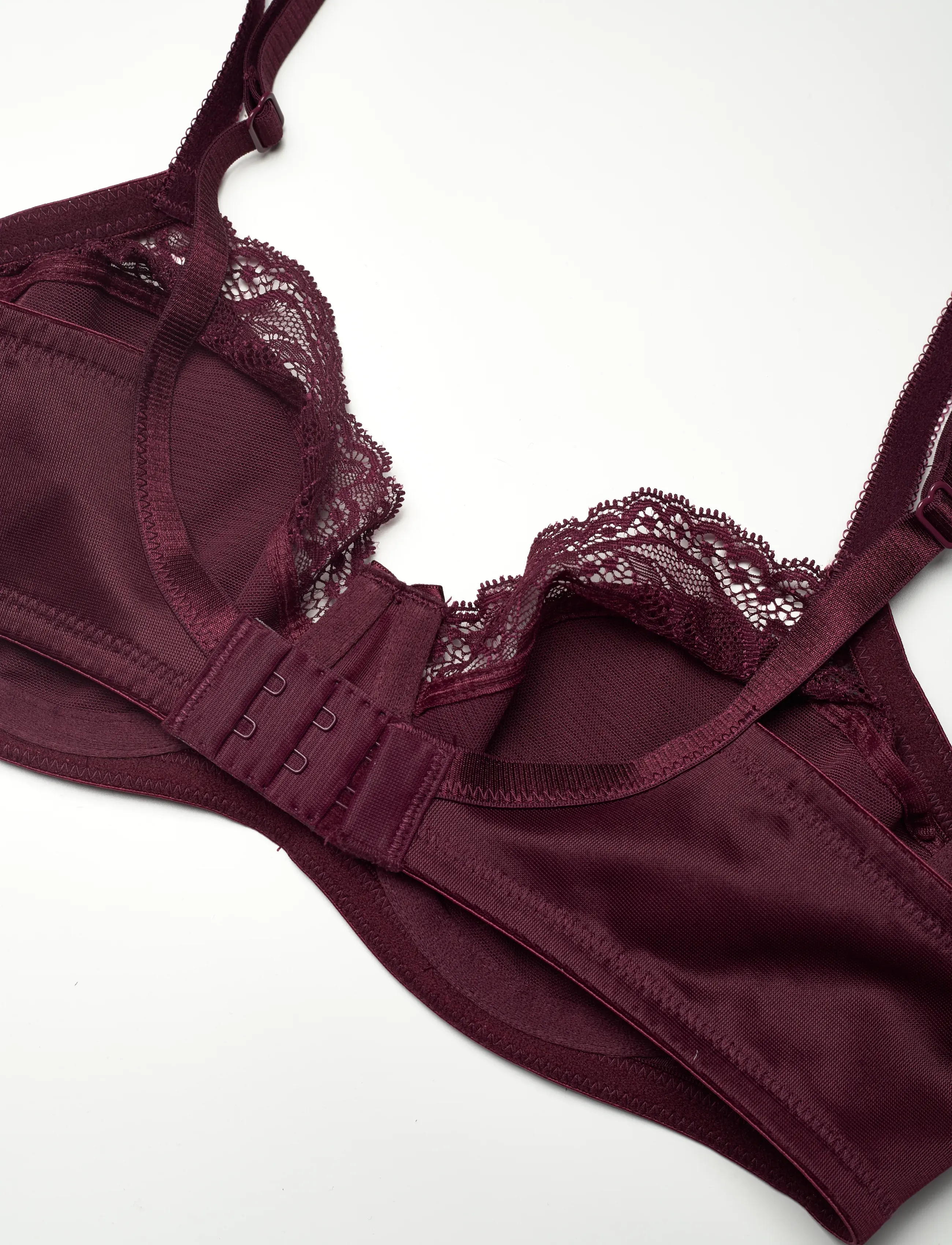 Hunkemöller - Sophie Non-Padded Underwired Bra - spile-bh-er - zinfandel - 3