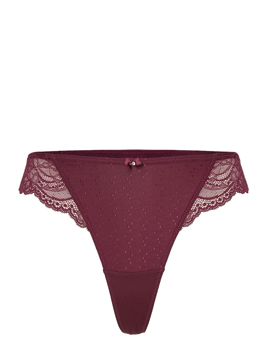 Hunkemöller - Sophie Thong - stringtrusser - zinfandel - 0