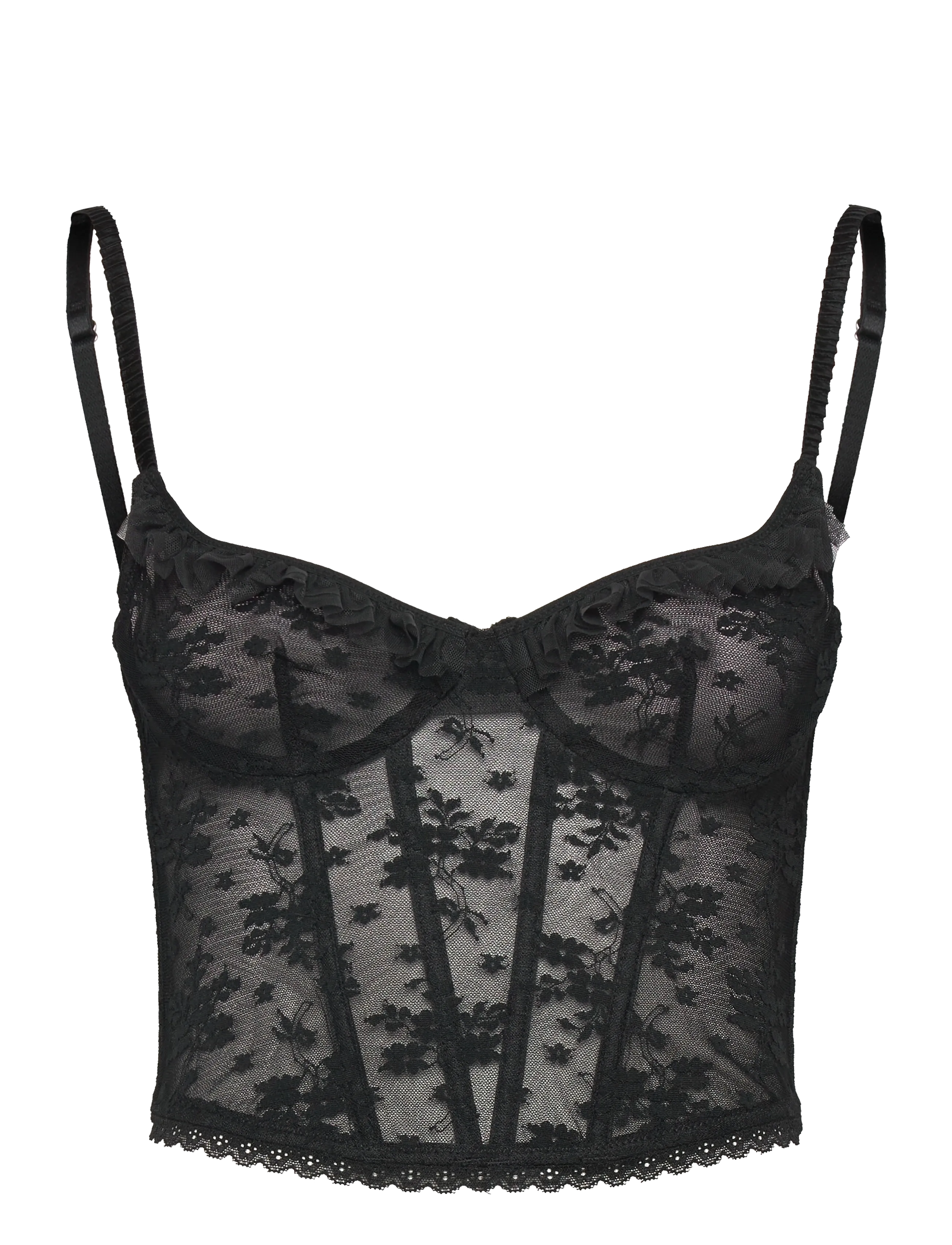 Hunkemöller DARCY UD LL - Festtøj - CAVIAR / black