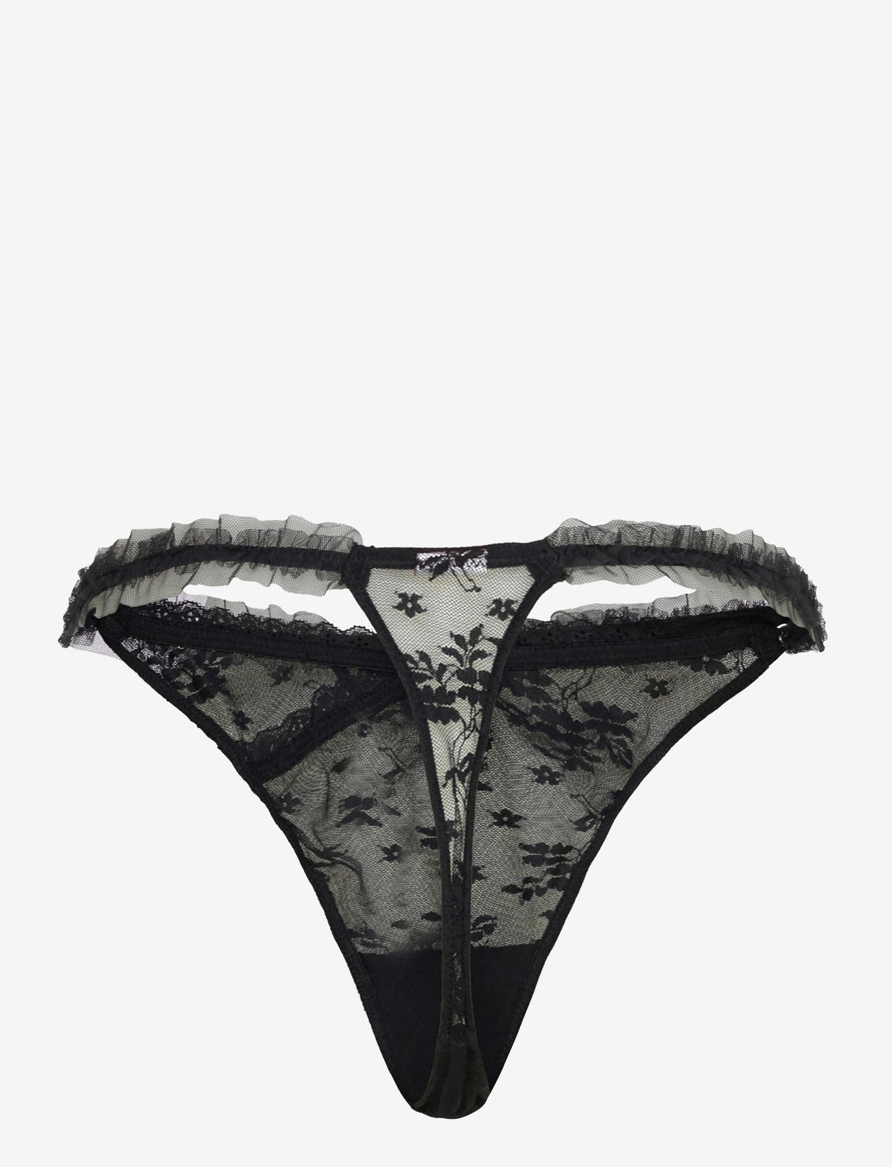 Hunkemöller - DARCY HL STRING T - stringtrosor - caviar - 1