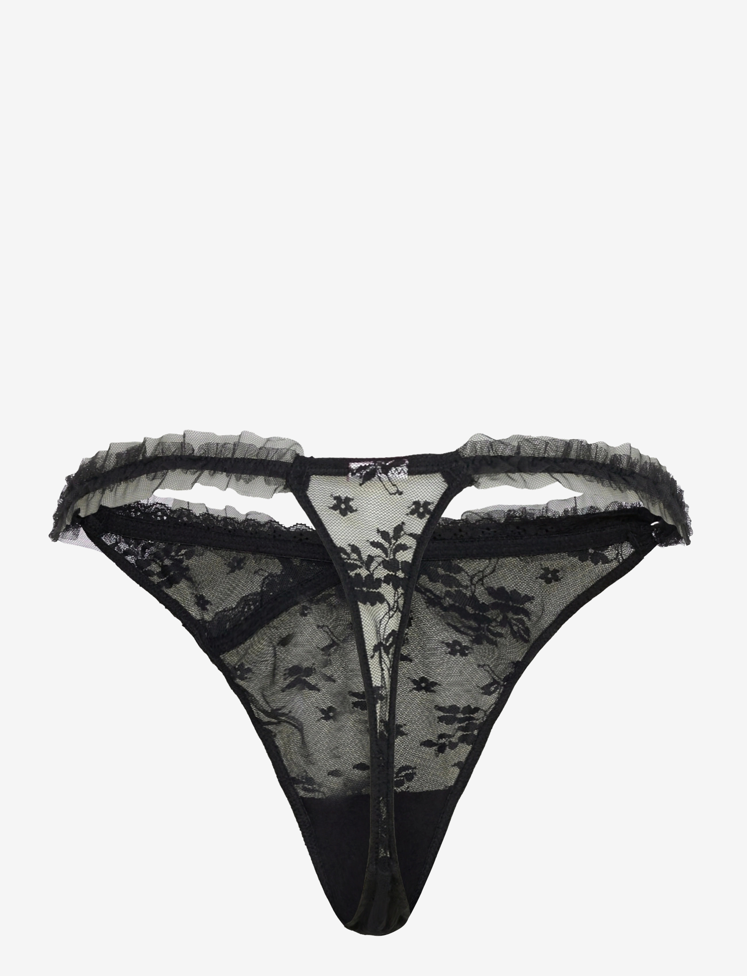 Hunkemöller - DARCY HL STRING T - caviar - 1