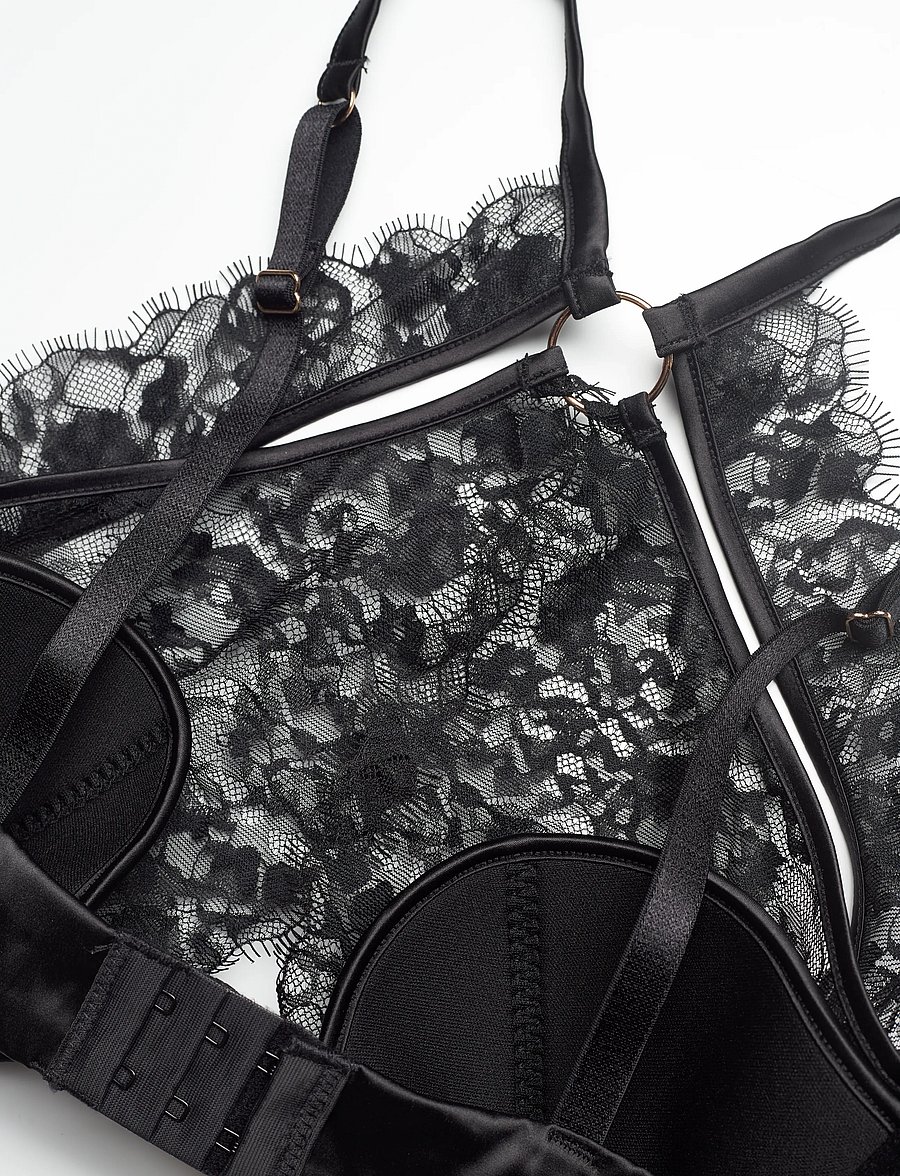 Hunkemöller - NIENKE PP - tugikaarteta rinnahoidjad - caviar - 3