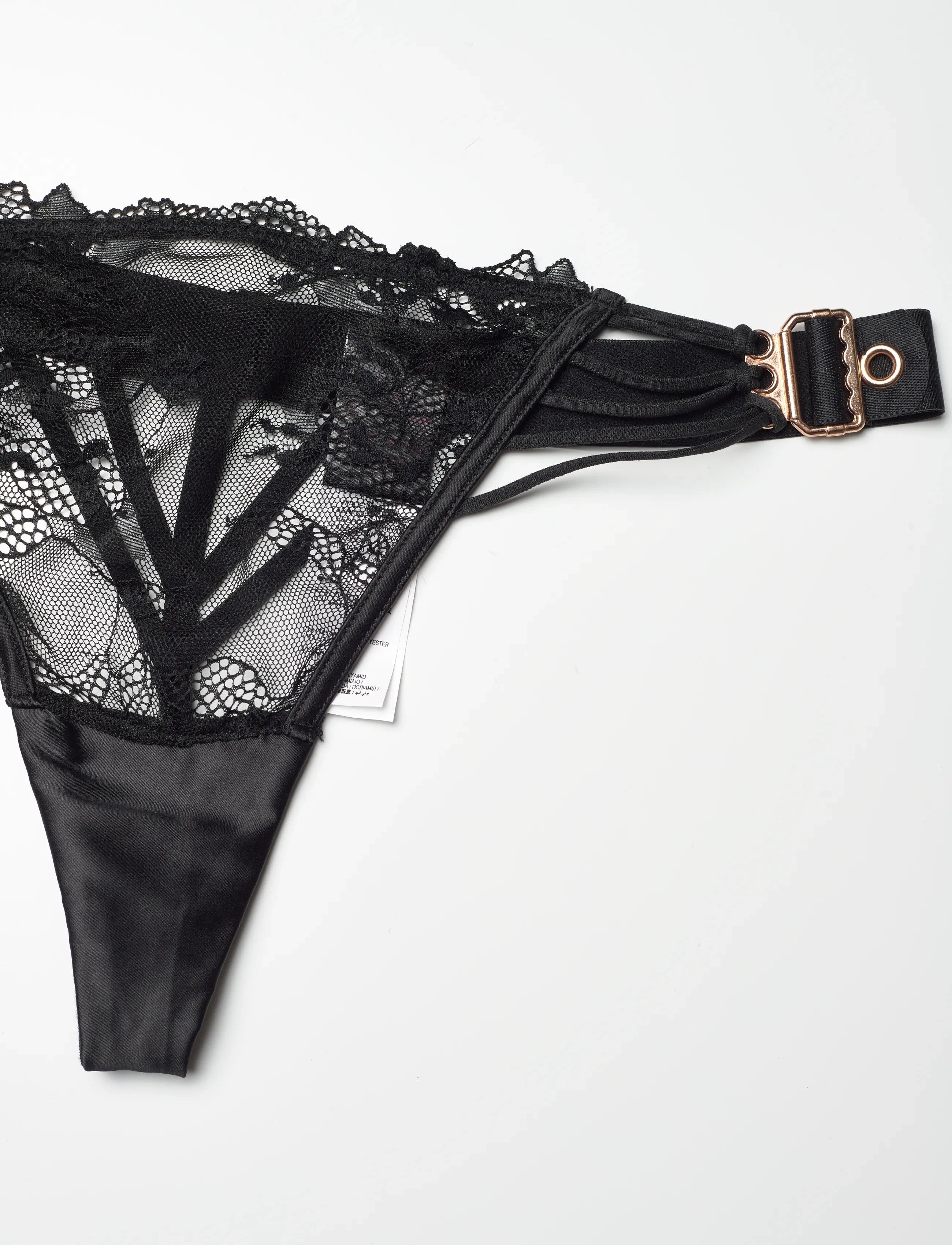 Hunkemöller - AVELA STRING R - laveste priser - caviar - 2
