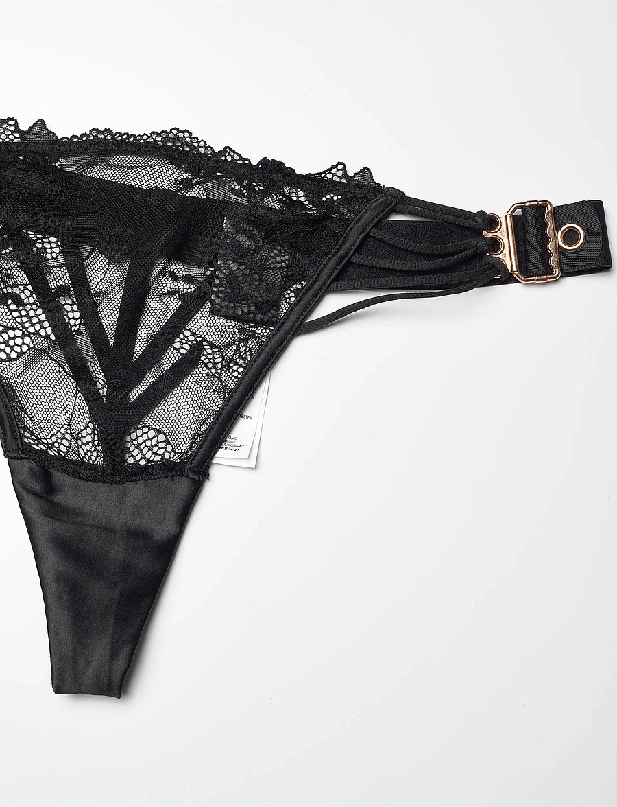 Hunkemöller - AVELA STRING R - thongs - caviar - 2