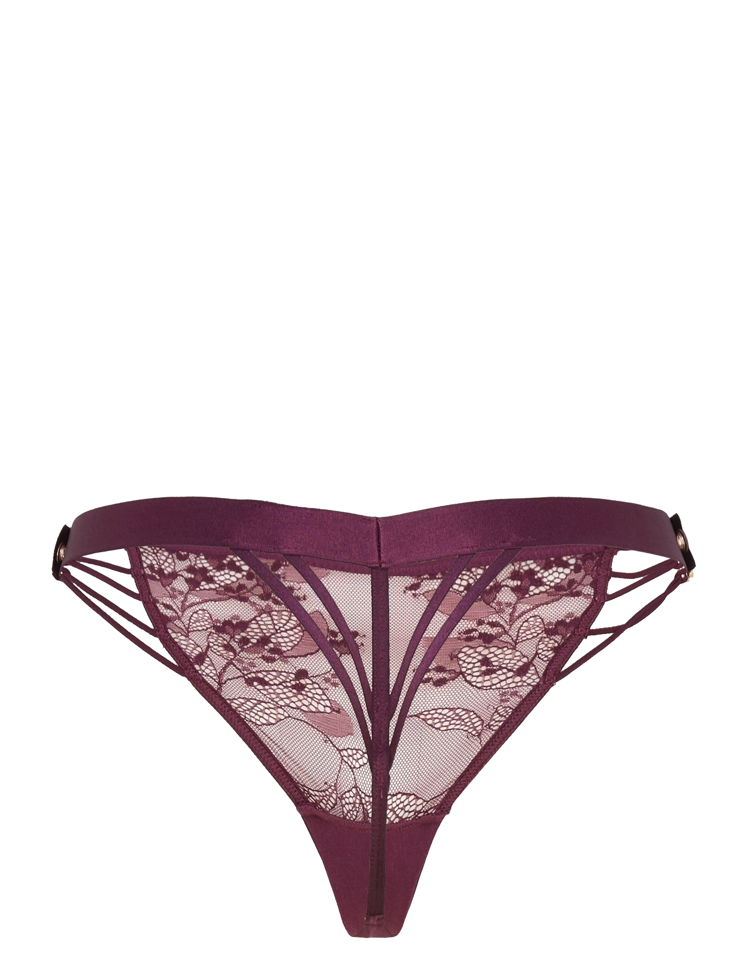 Hunkemöller - AVELA STRING R - tangas - zinfandel - 1