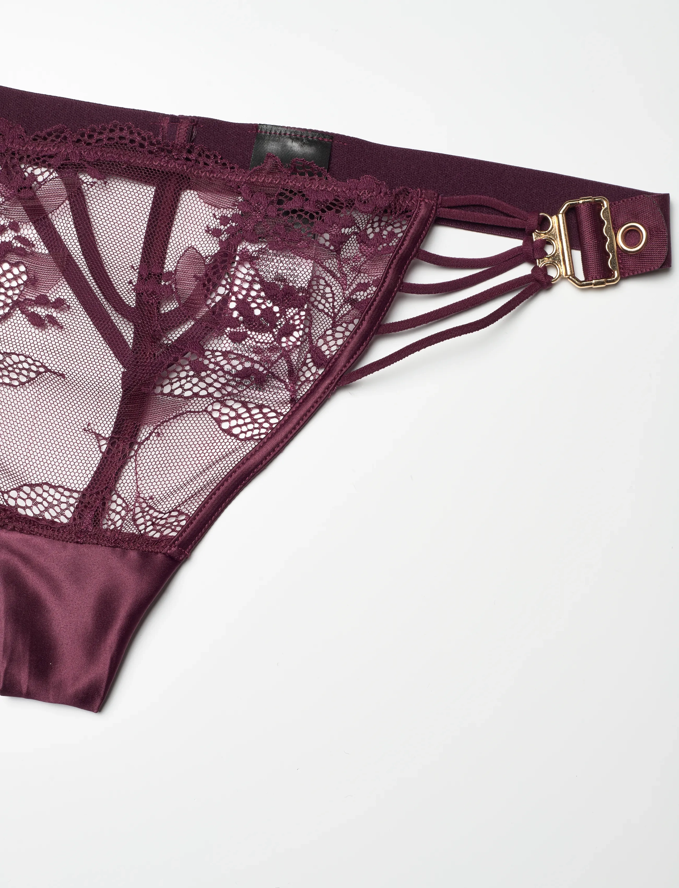 Hunkemöller - AVELA STRING R - laveste priser - zinfandel - 2