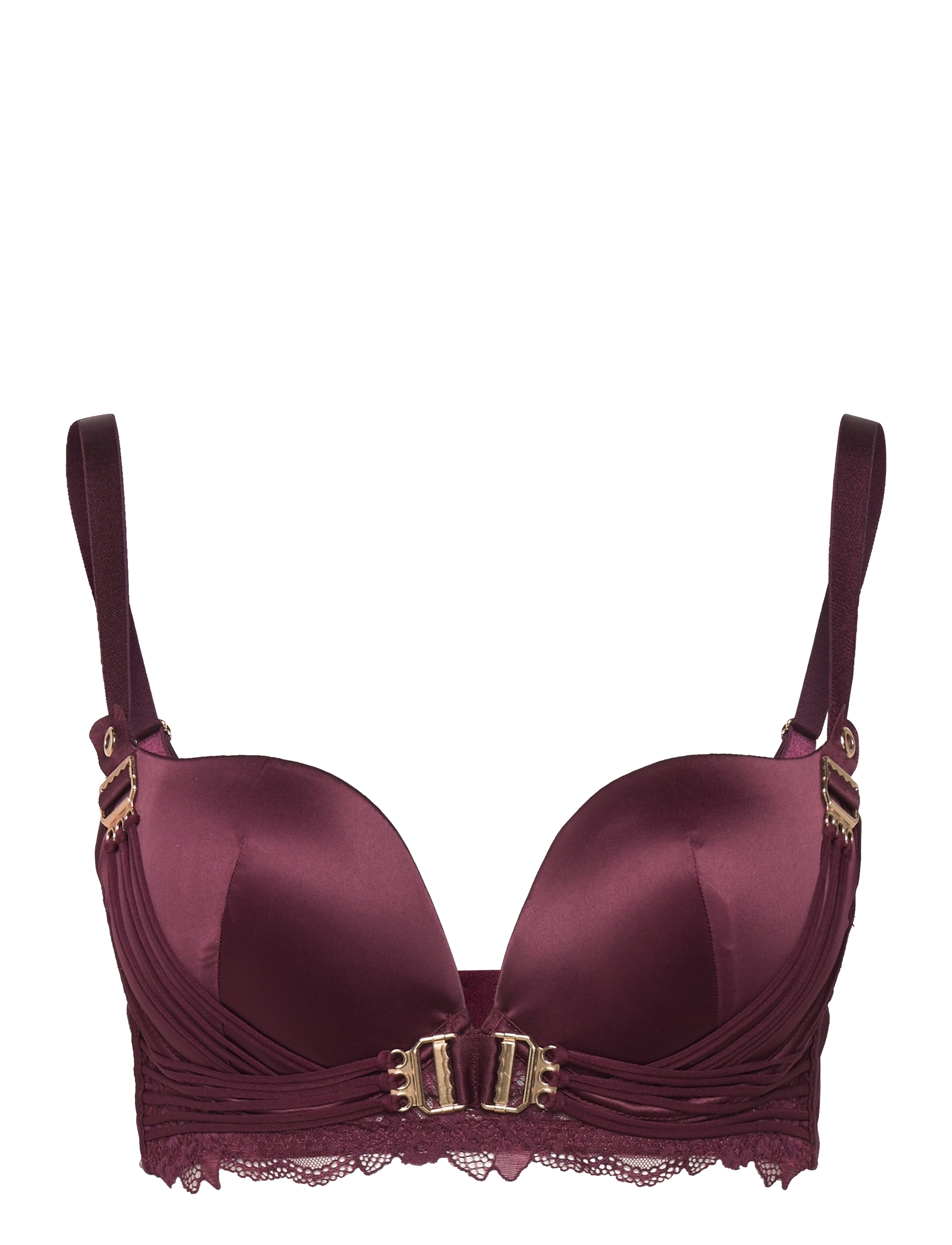 Hunkemöller AVELA PP PUSH LL - Festtøj - ZINFANDEL / burgundy