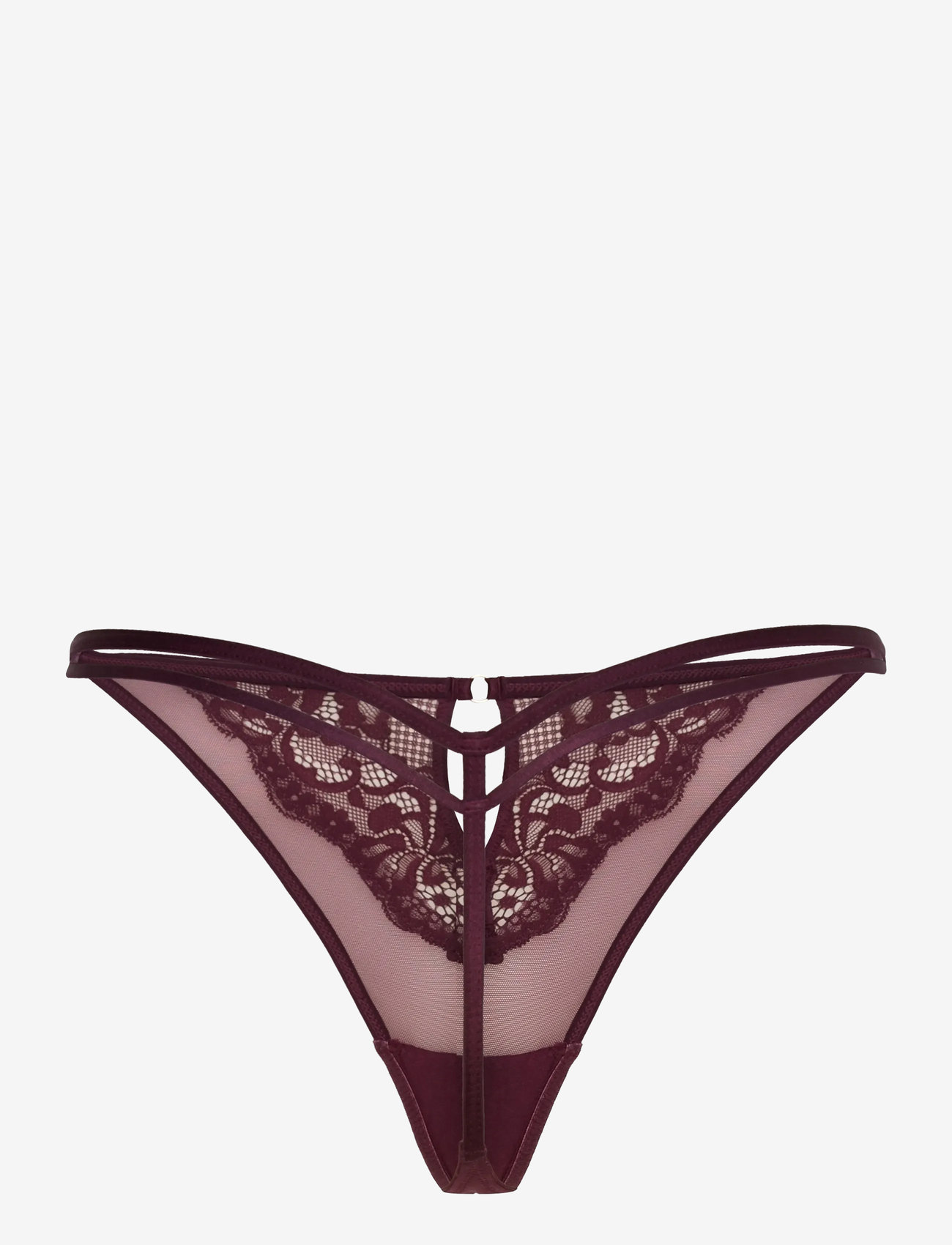 Hunkemöller - CINNAMON HL STRING TR - geschenke unter 30€ - zinfandel - 1