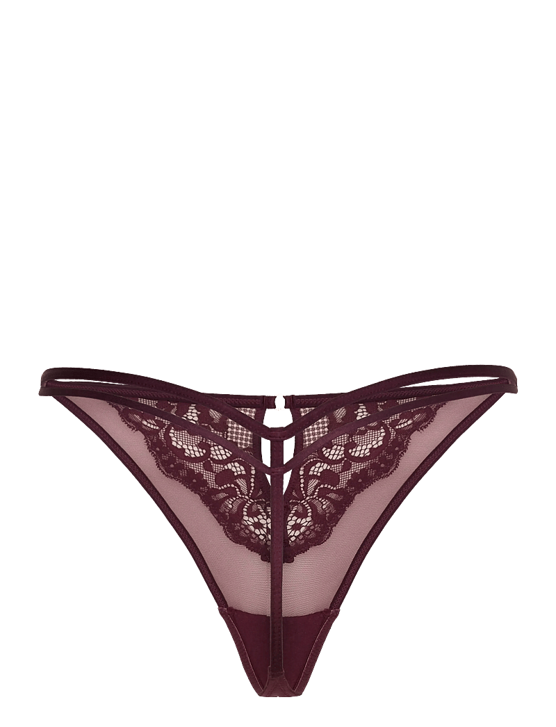Hunkemöller - CINNAMON HL STRING TR - zinfandel - 1