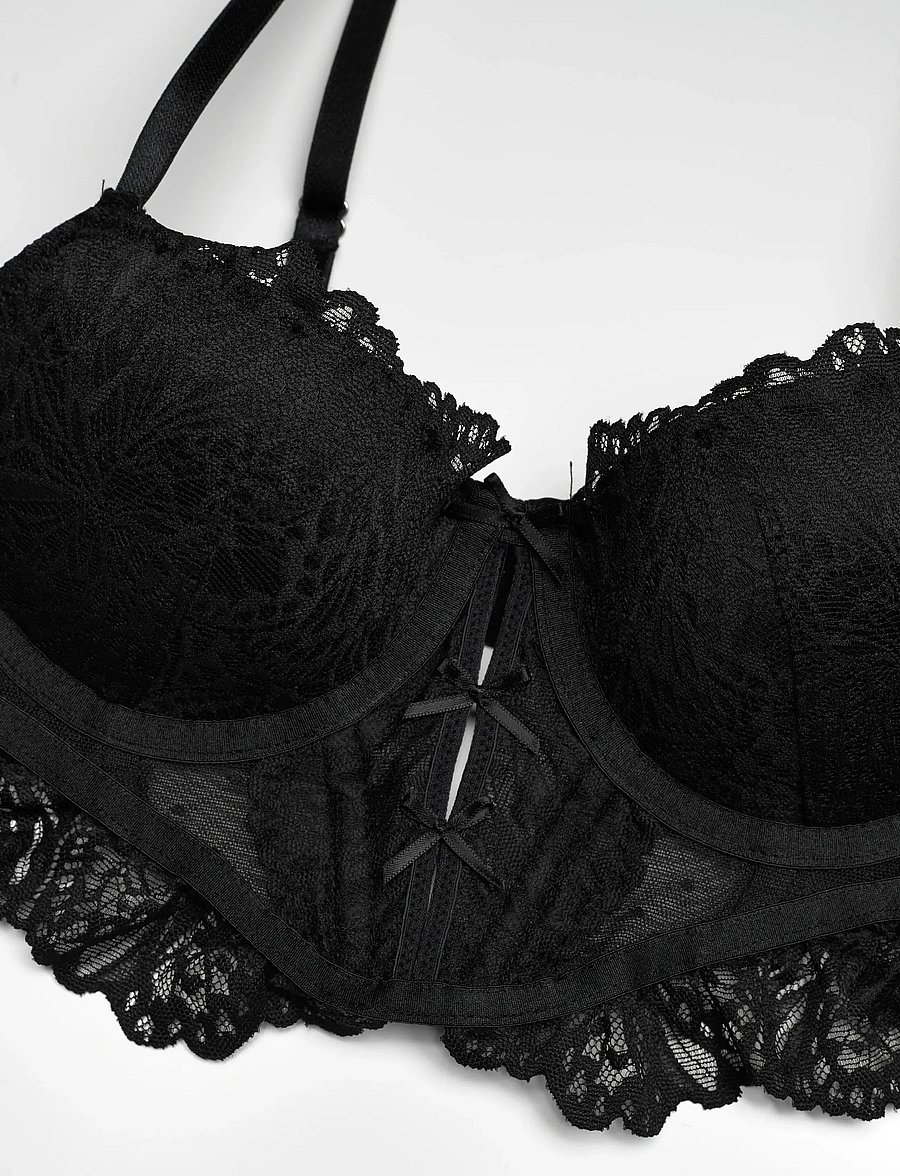 Hunkemöller - POSIE PD LL - push-up bh:ar - caviar - 2