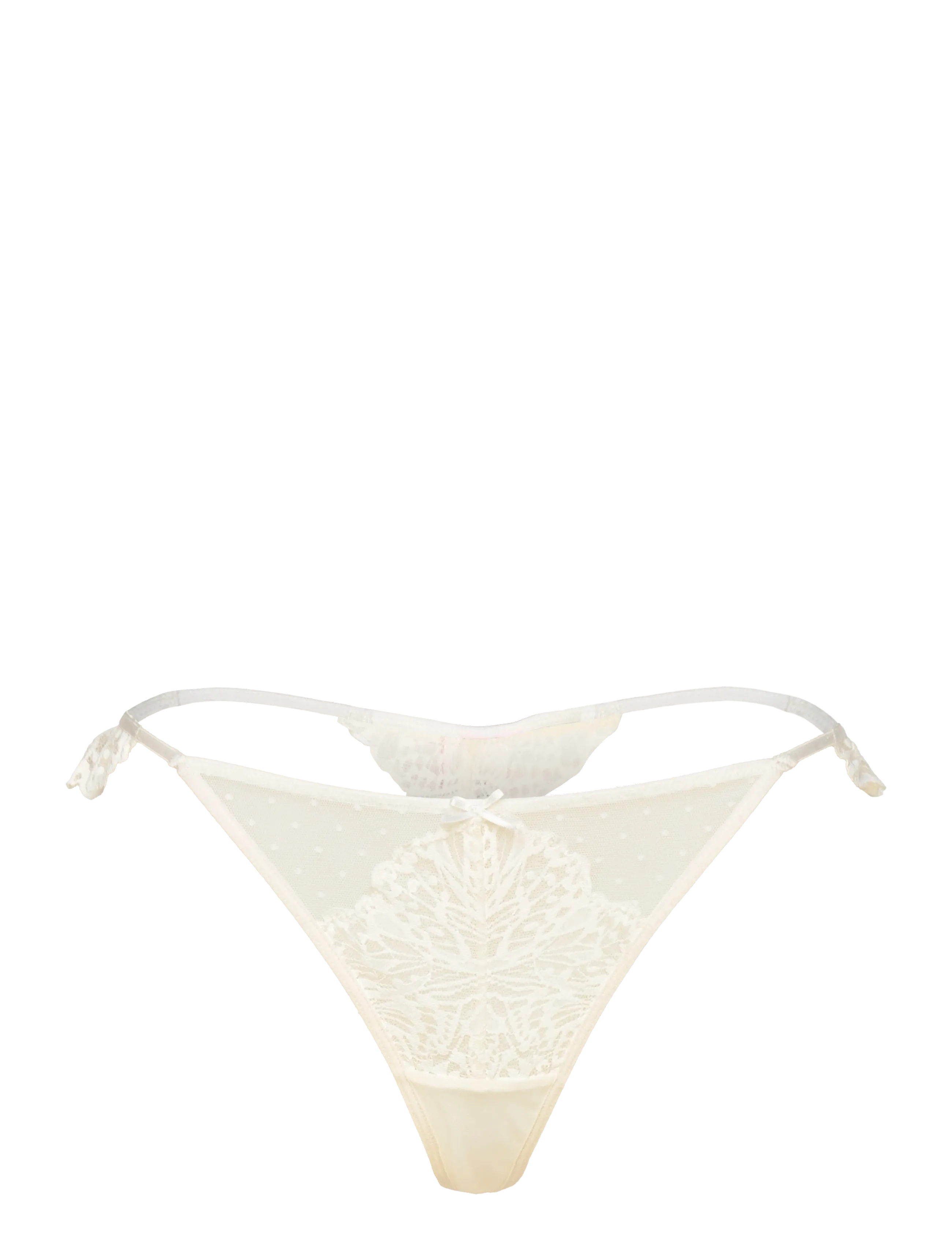 HUNKEMÖLLER Posie Hl String T Cream - XL - Damen