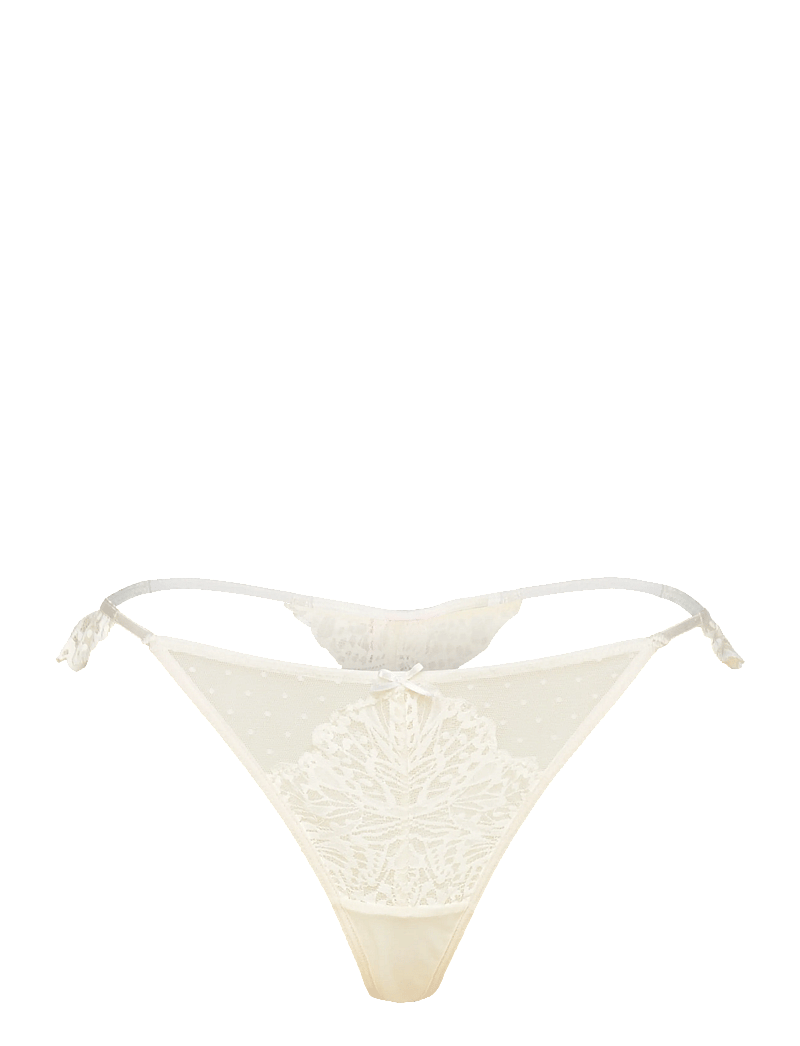 Hunkemöller - POSIE HL STRING T - string - snow white - 0