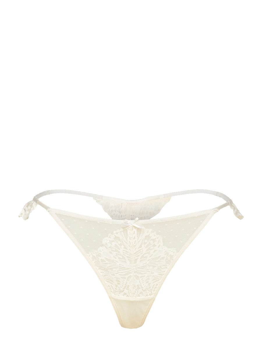 Hunkemöller - POSIE HL STRING T - tangas - snow white - 0