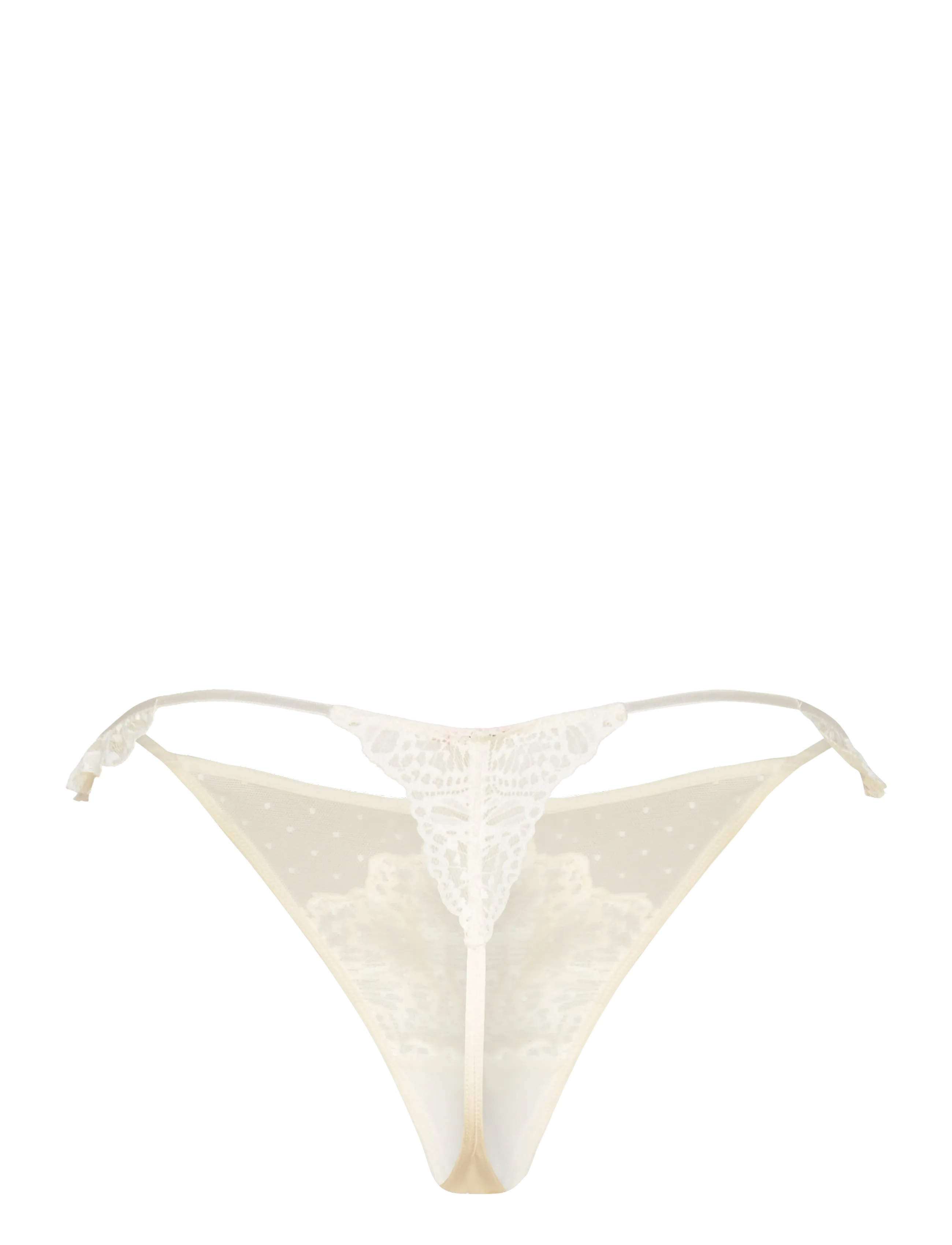 Hunkemöller - POSIE HL STRING T - laveste priser - snow white - 1