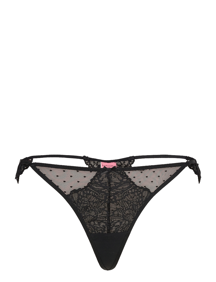 Hunkemöller - POSIE HL STRING T - tangas - caviar - 0