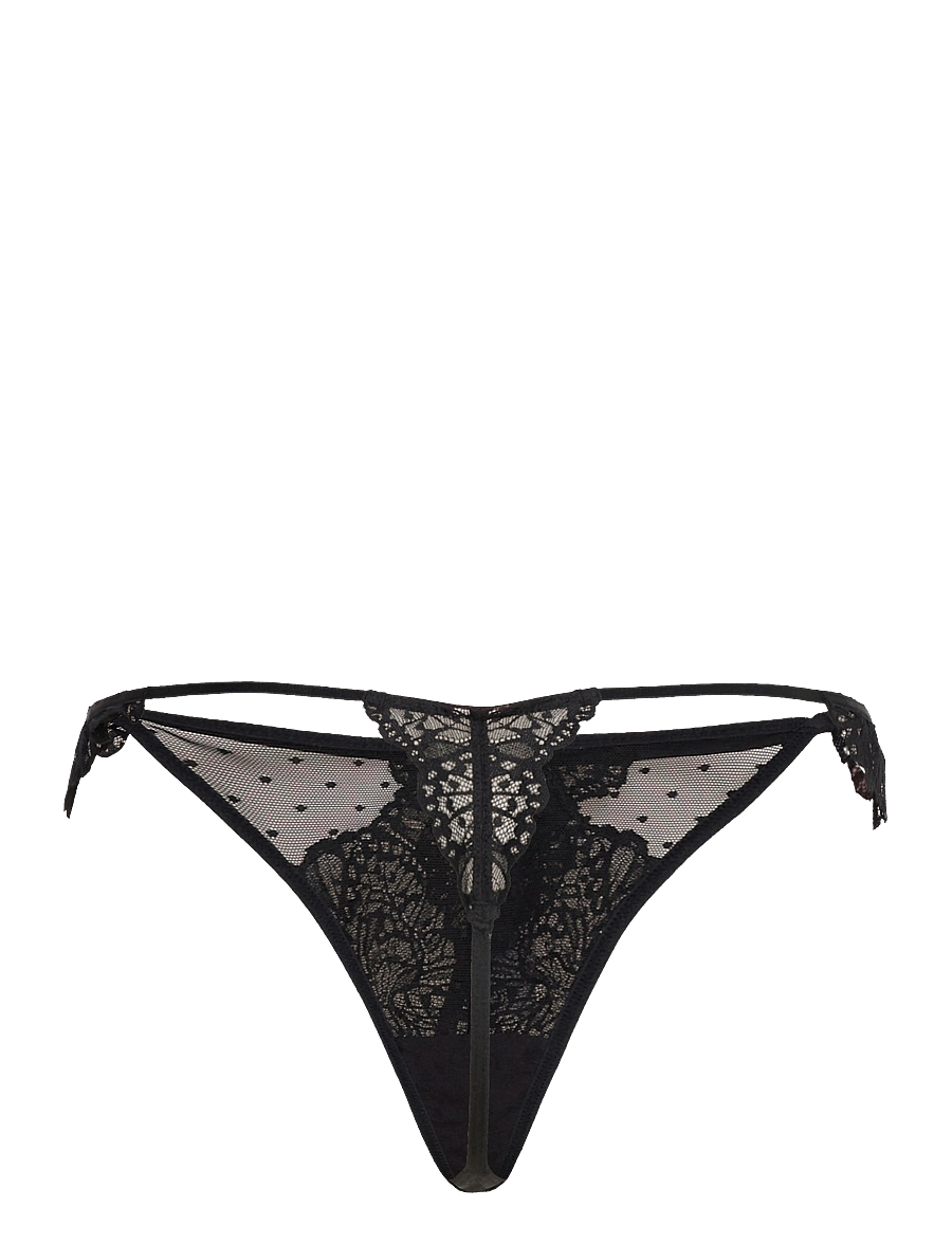 Hunkemöller - POSIE HL STRING T - tangas - caviar - 1