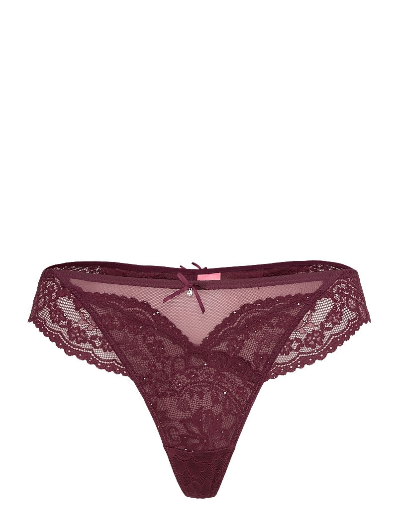 Hunkemöller - ISADORA HL STRING - string - zinfandel - 0