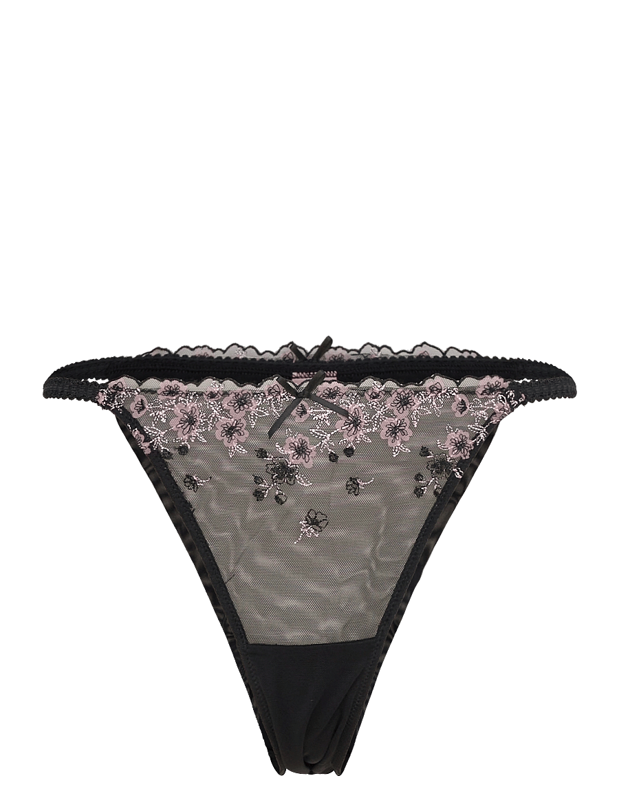 Hunkemöller - CHLOE HL BRAS T - stringi - caviar - 0