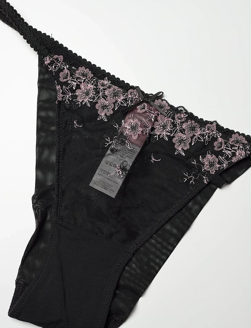 Hunkemöller - CHLOE HL BRAS T - stringtrusser - caviar - 2