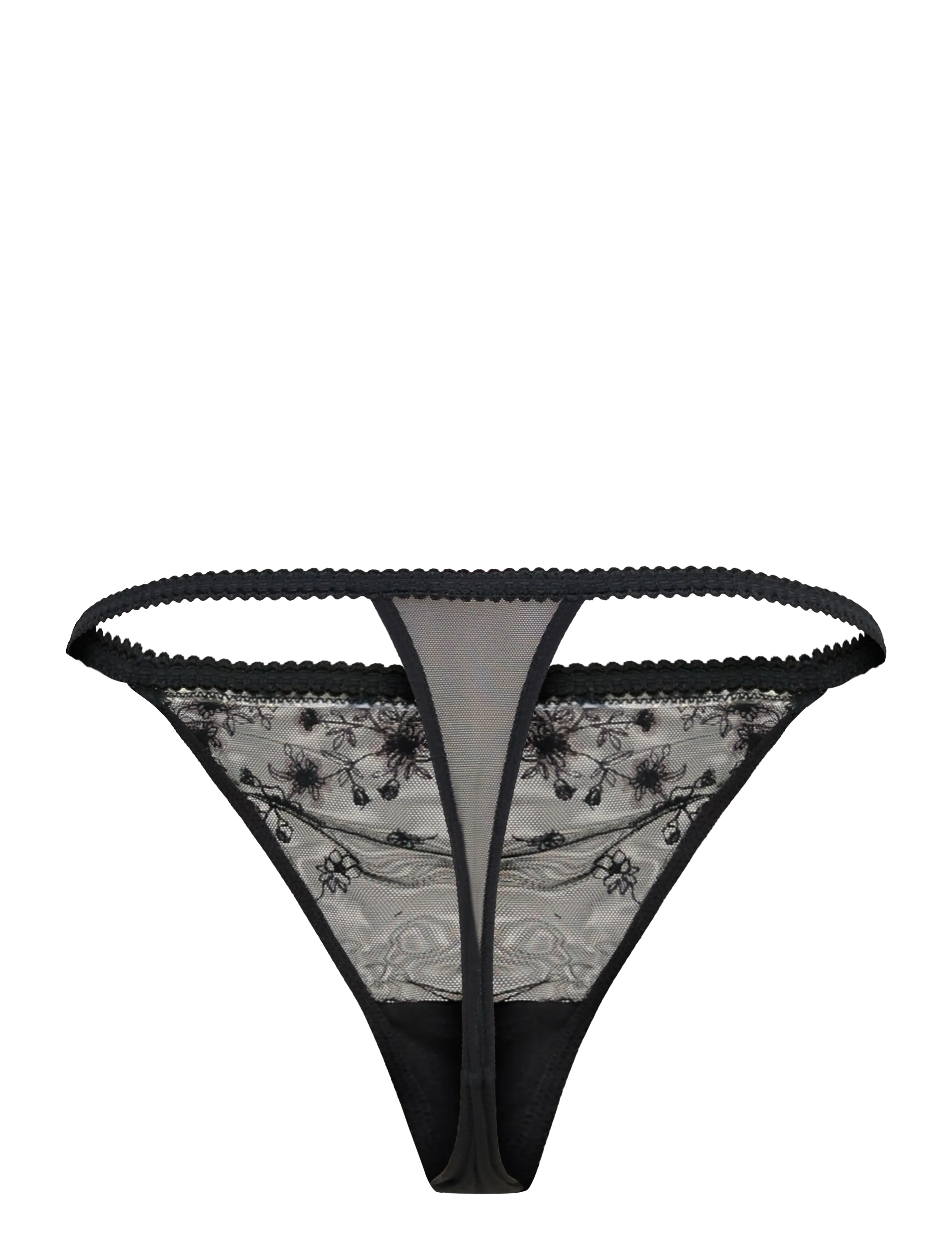 Hunkemöller - CHLOE HL STRING T - lowest prices - caviar - 1