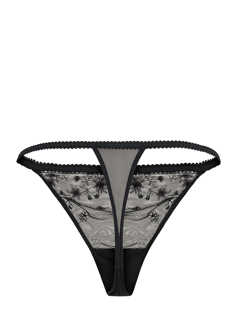 Hunkemöller - CHLOE HL STRING T - tangas - caviar - 1