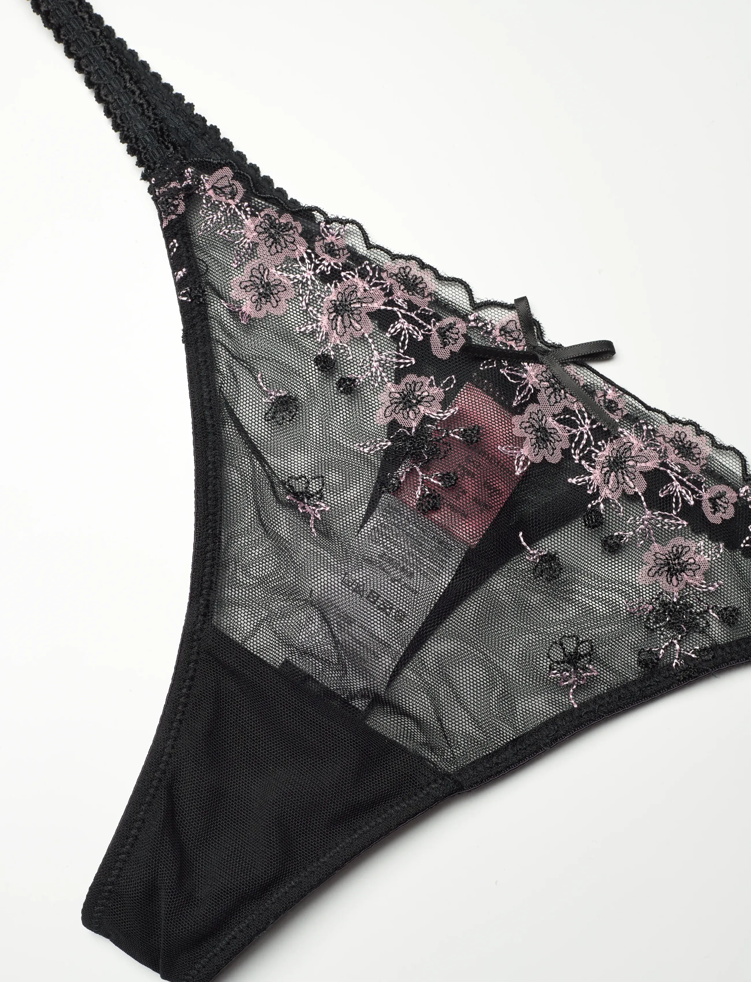 Hunkemöller - CHLOE HL STRING T - lägsta priserna - caviar - 2