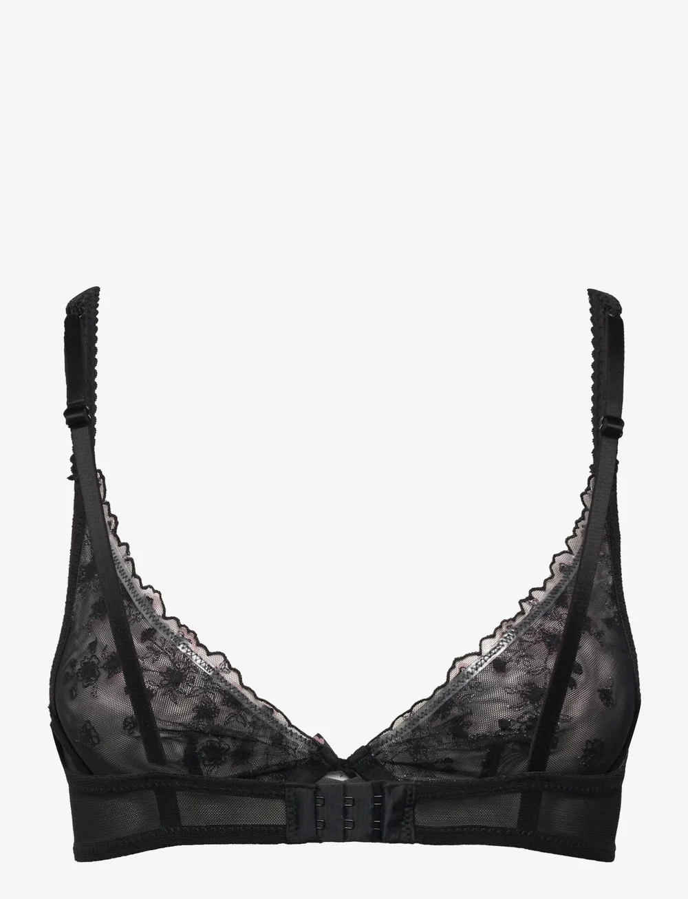 Hunkemöller - CHLOE UP - plunge bhs - caviar - 1
