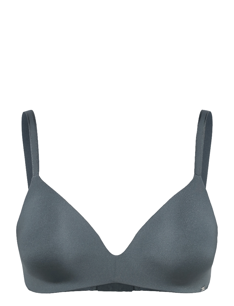Hunkemöller - MONA NON WIRED LOW D PU - plunge bh'er - stormy weather - 0