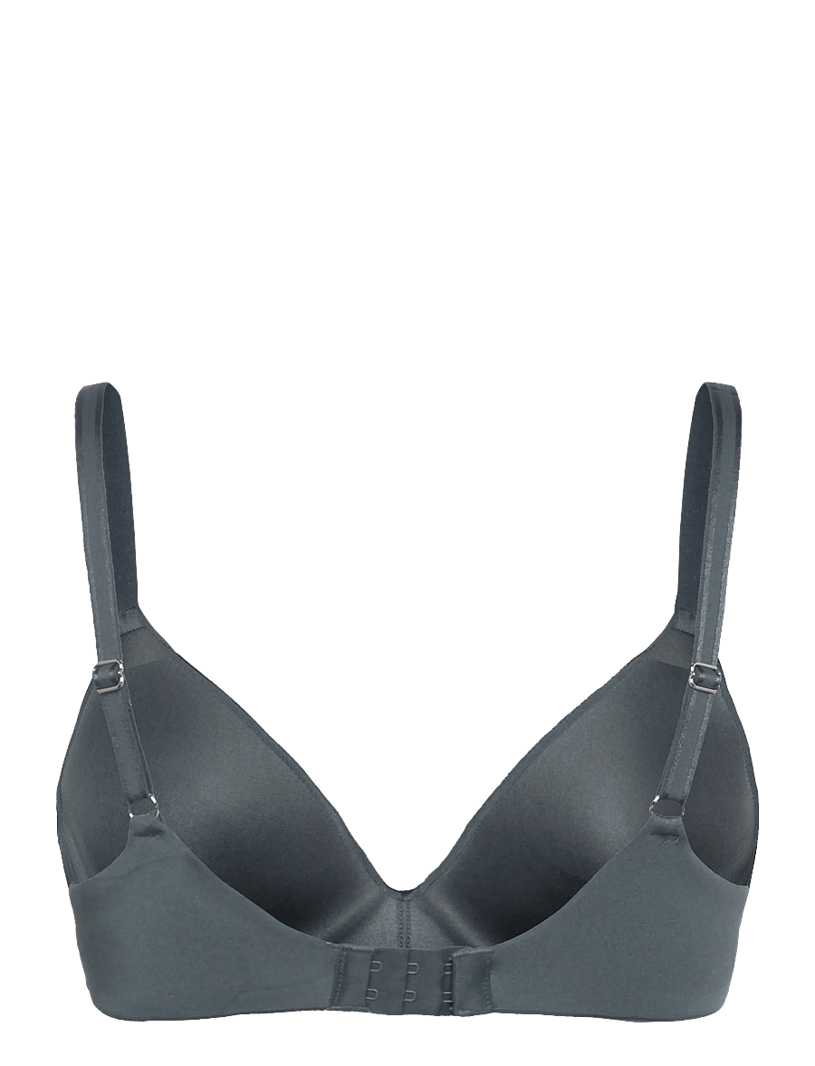 Hunkemöller - MONA NON WIRED LOW D PU - plunge bh'er - stormy weather - 1