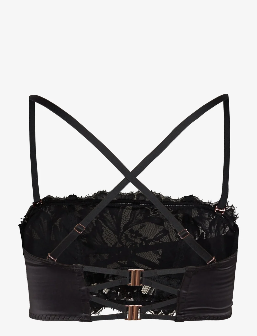 Hunkemöller - GRACE BRALETTE LL - bralette - caviar - 4