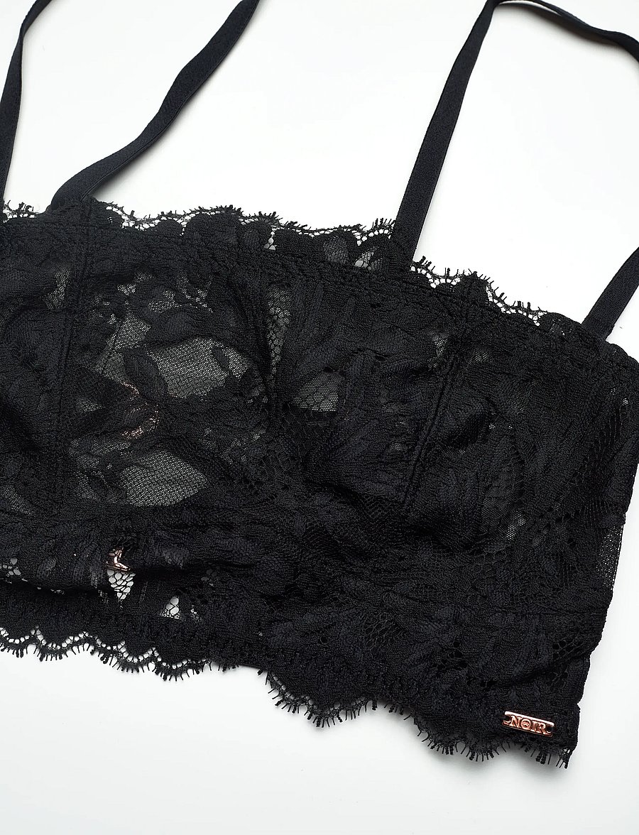 Hunkemöller - GRACE BRALETTE LL - bralette - caviar - 5