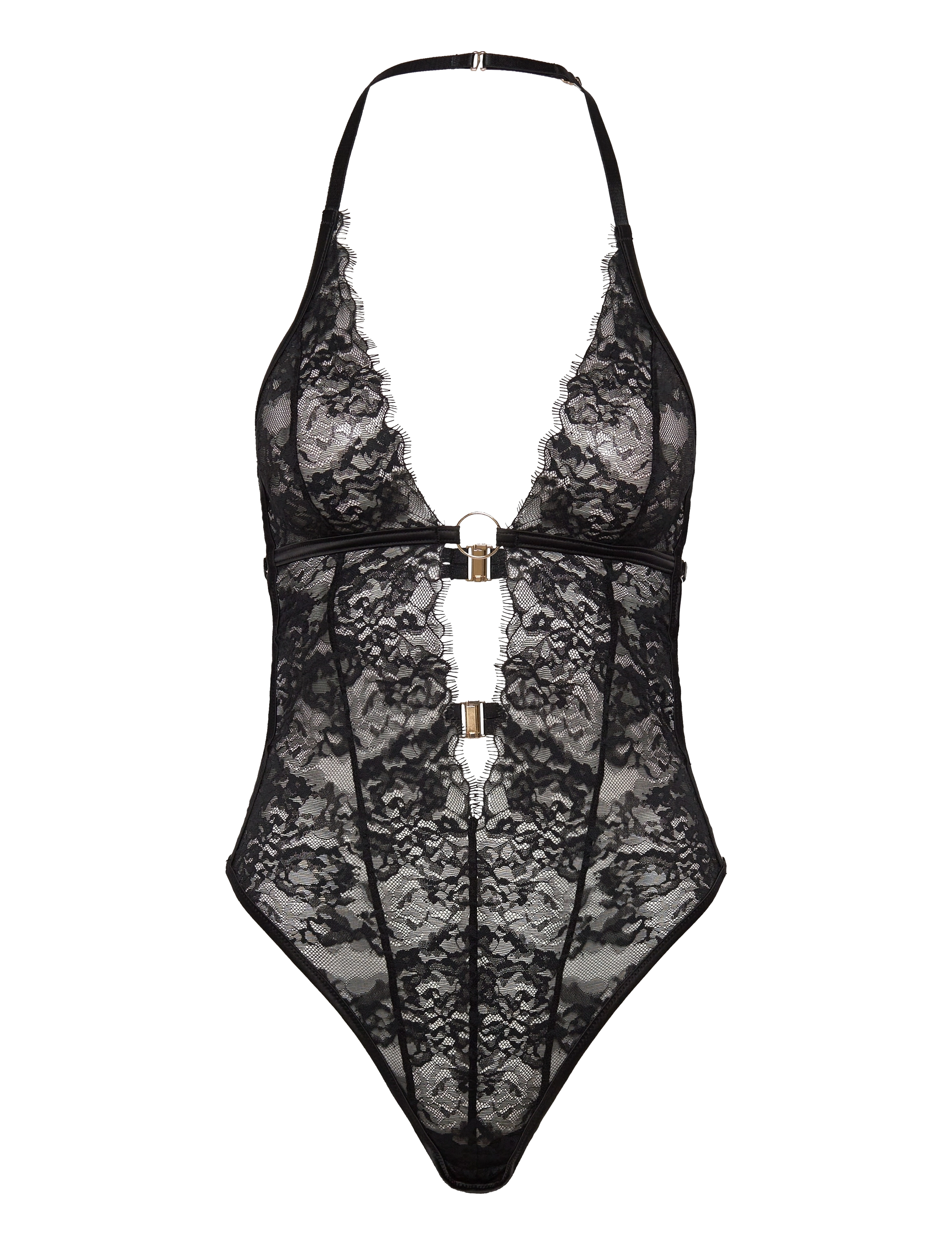 Hunkemöller - NIENKE BODY - caviar - 0