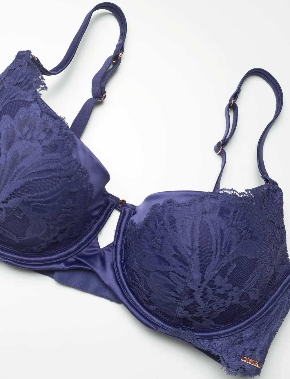 Hunkemöller - GRACE PD - balconette bras - twilight blue - 2