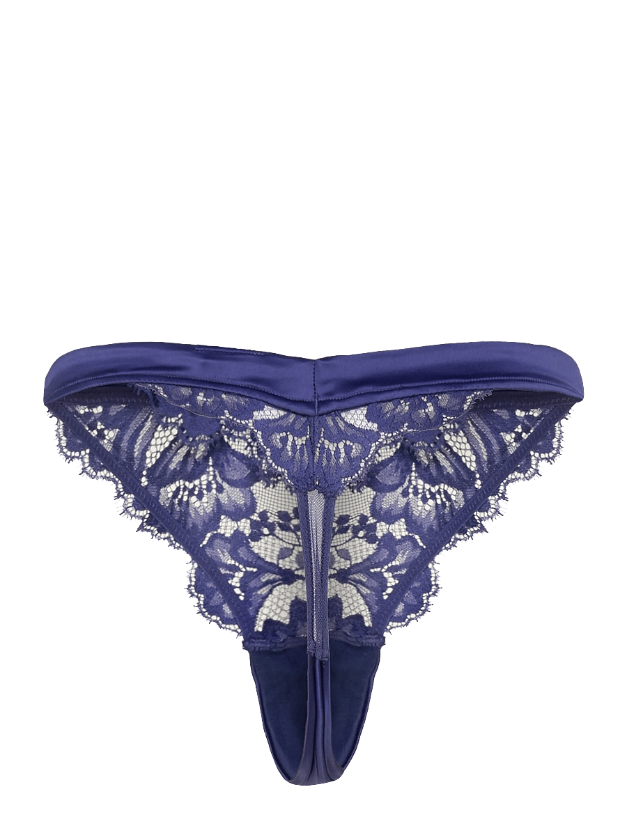 Hunkemöller - GRACE HL STRING TR - stringtrusser - twilight blue - 1