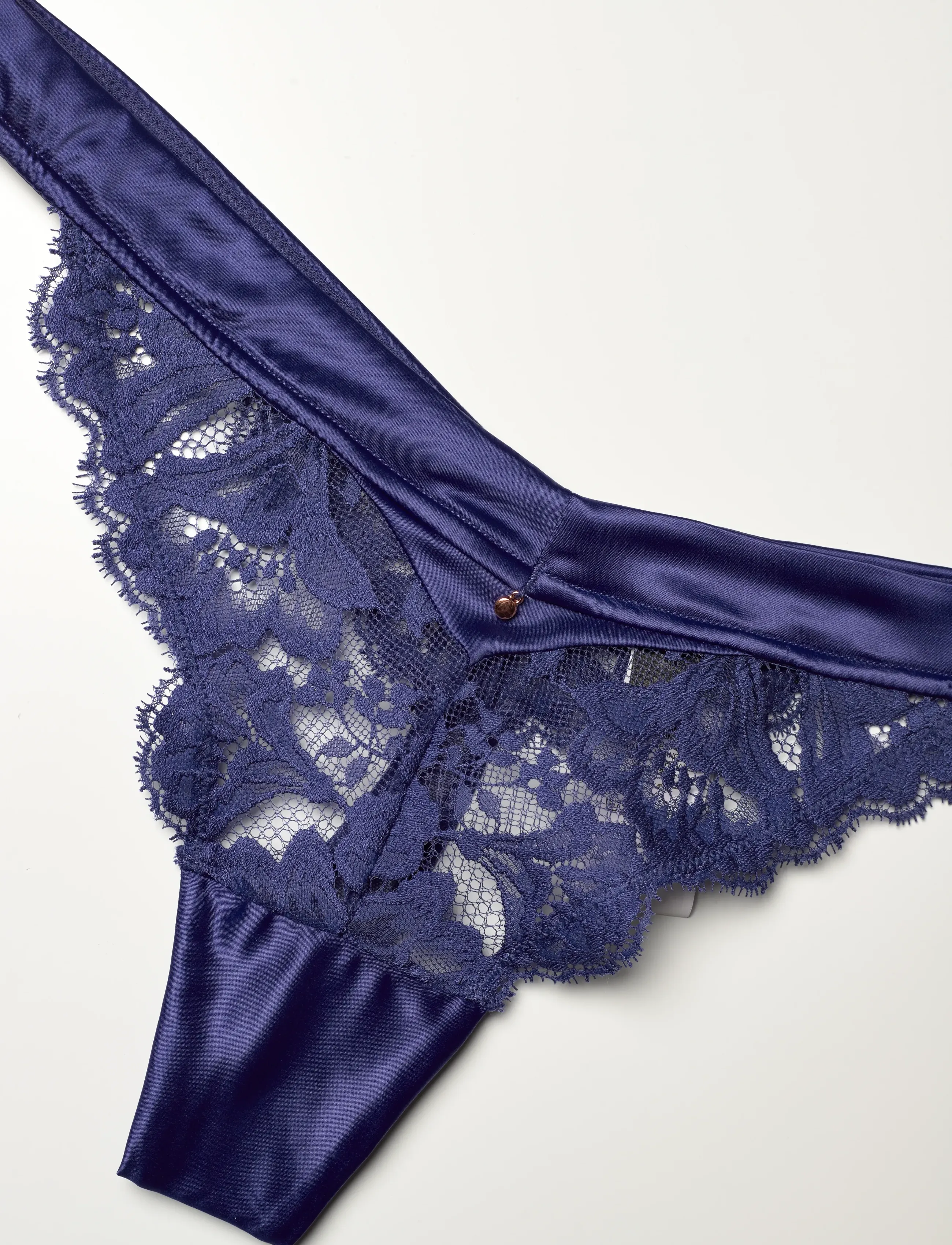 Hunkemöller - GRACE HL STRING TR - laveste priser - twilight blue - 2