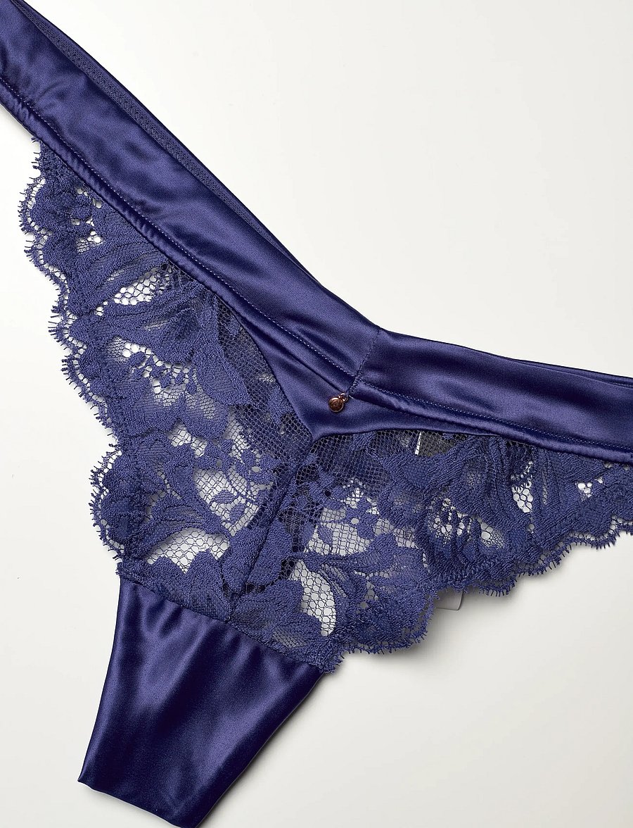 Hunkemöller - GRACE HL STRING TR - stringtrusser - twilight blue - 2