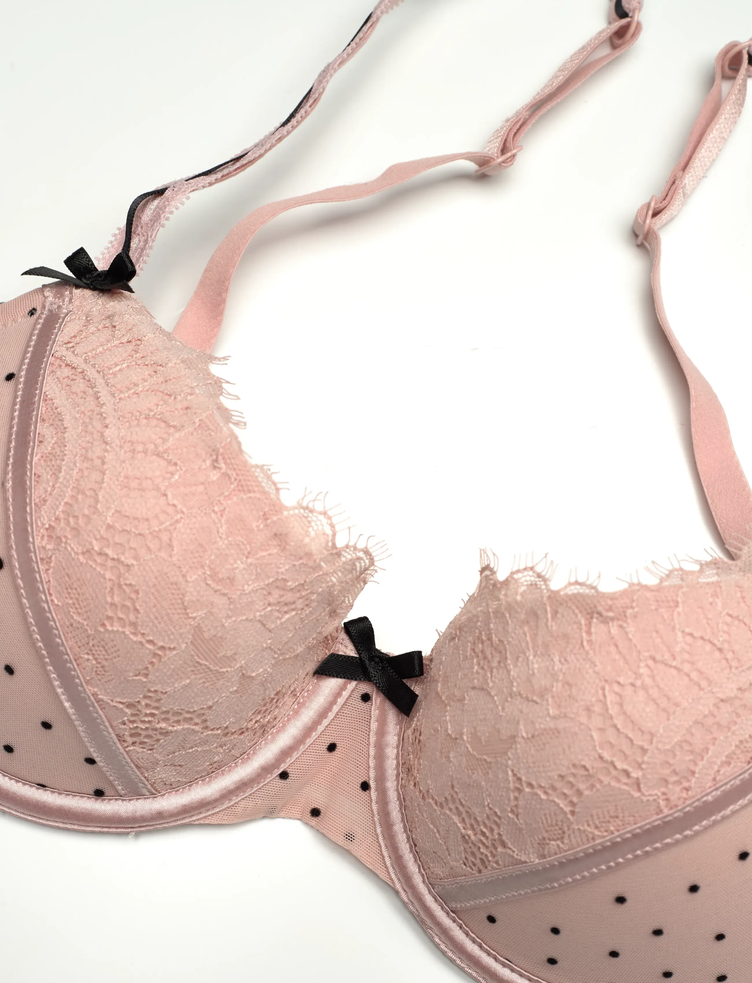 Hunkemöller - DOROTHY PD - beha's met beugels - rose smoke - 2