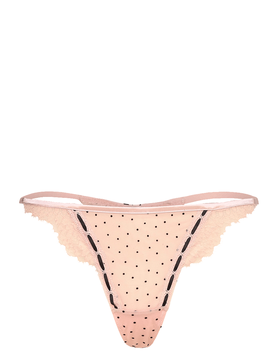 Hunkemöller - DOROTHY HL STRING TR - tangas - rose smoke - 0