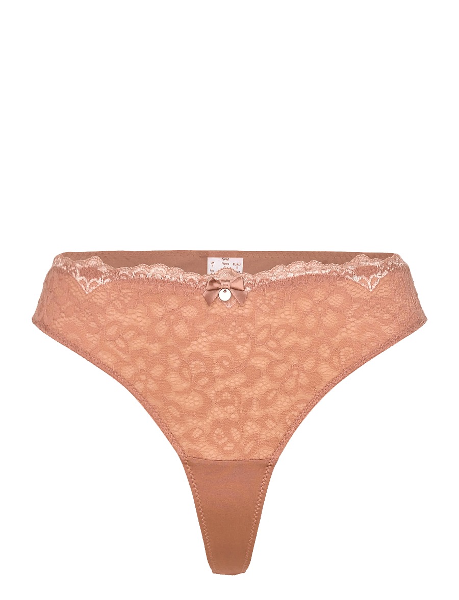 Hunkemöller - MARINE STRING R - stringtrosor - mocha mousse - 0