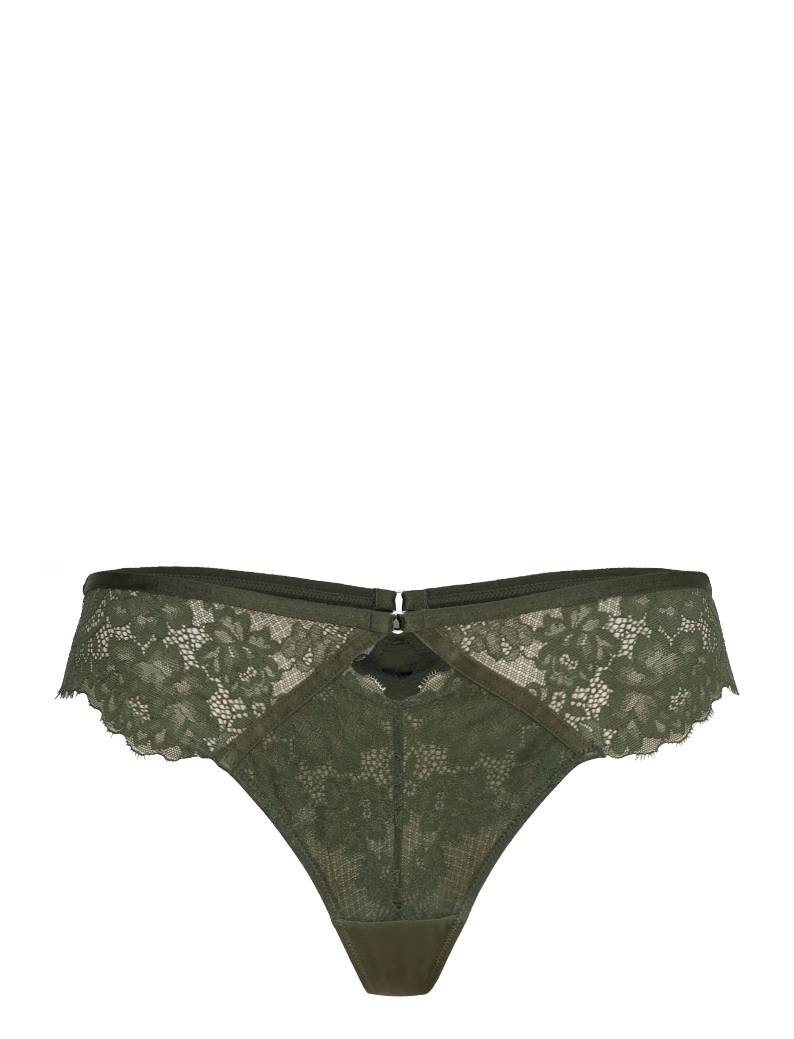 Hunkemöller AMARA STRING R - Slips - DEEP DEPTHS / grey