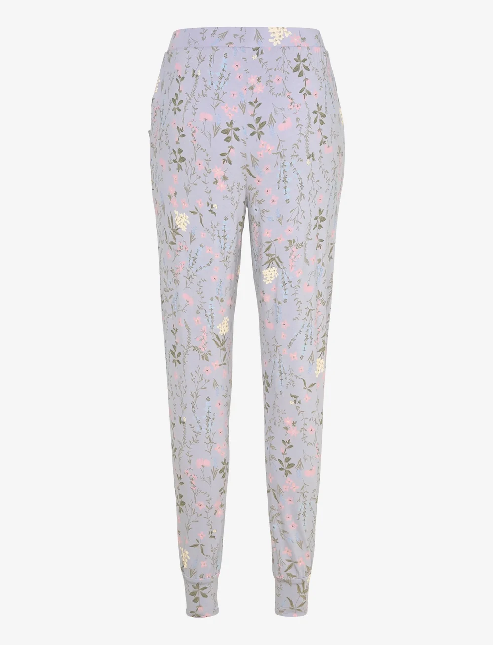 Hunkemöller - PANT JERSEY PRINT - pyjamasbyxor - hkm purple - 1