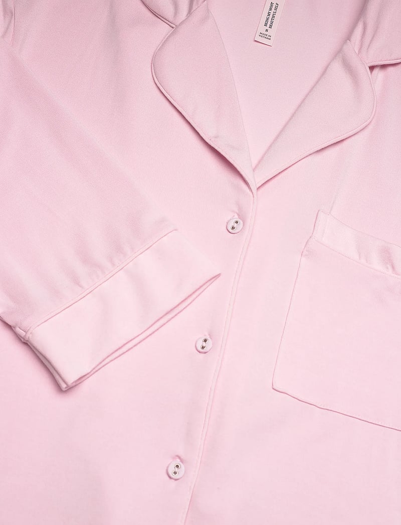 Hunkemöller - JACKET LS JERSEY ESSENTIAL - oberteile - pink - 2