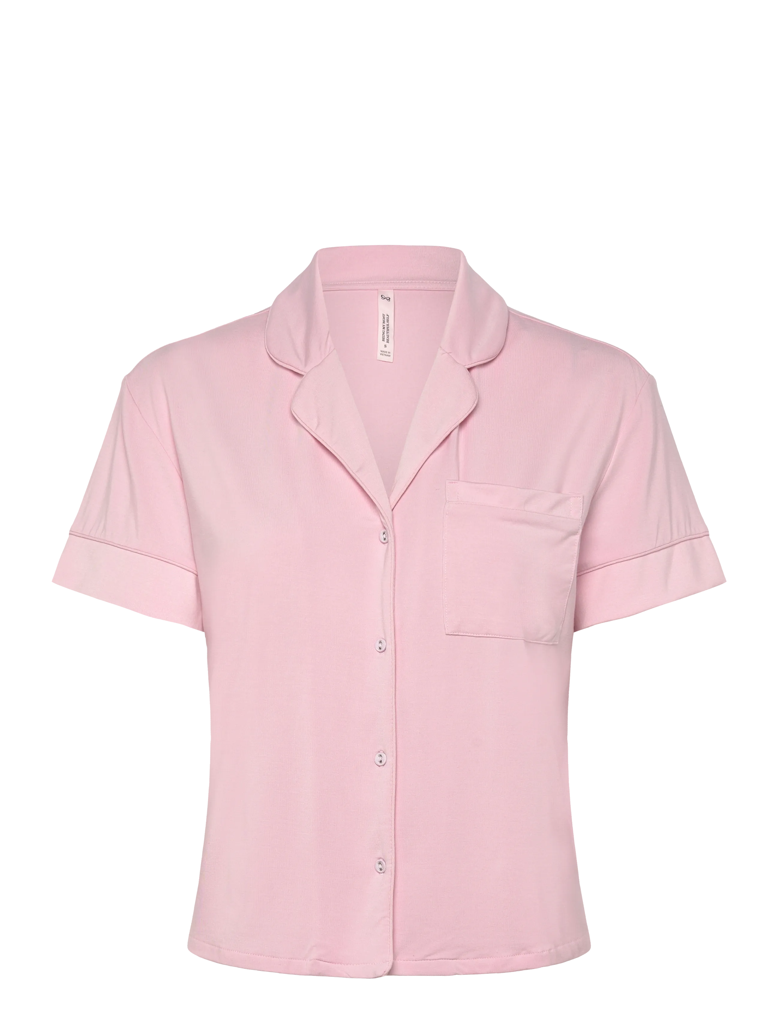 Hunkemöller JACKET SS JERSEY ESSENTIAL - Everyday Style - PINK / pink/rose