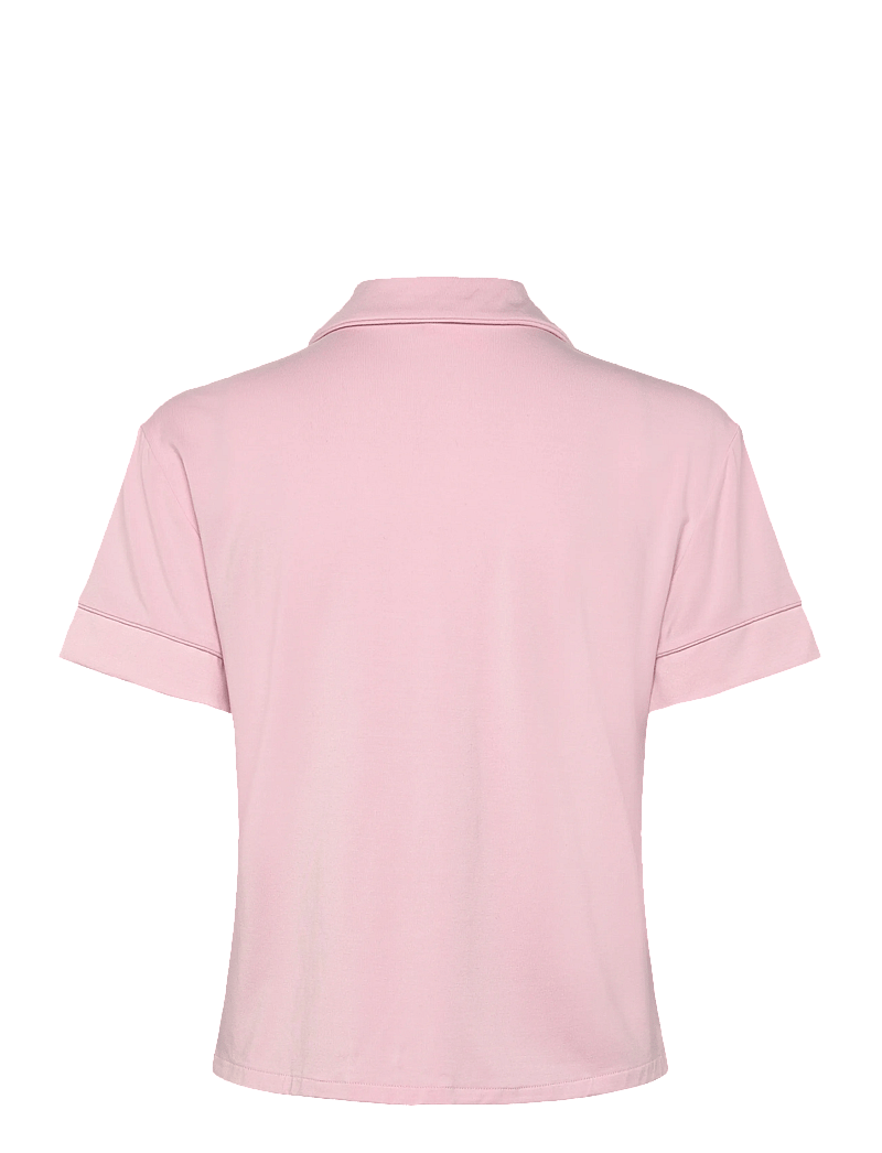 Hunkemöller - JACKET SS JERSEY ESSENTIAL - kortärmade skjortor - pink - 2